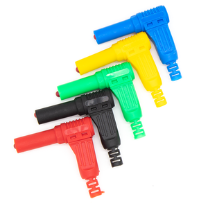 4mm Saf Bakır Fener Muz Fişi Koruyucu Tip Yüksek Gerilime Dayanıklı Kaynaklanabilir Muz Fişi - Product Image 1