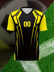 Aangepaste Nationale Team Competitie Shirt Ademend Snel Droogend Polyester 3D Sublimatie Naam Nummer Landenvlag Voetbal Short - Product Image 4