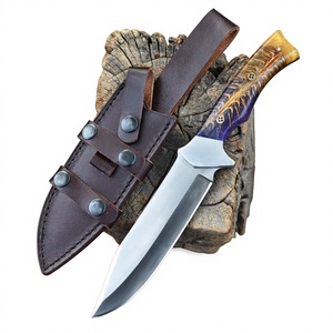 Couteaux Bowie de haute qualité, édition spéciale, acier inoxydable, couteau de chasse et de survie avec manche en bois, couteau Bowie à lame fixe OEM - Product Image 4