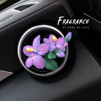 Diffuseur Solide en Plastique Moderne pour Grille d'Aération de Voiture, Ornement Désodorisant, Accessoires Intérieurs Automobiles