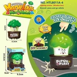 Nouvelle vente chaude 2026 : Voiture de course à pousser pour bébés et tout-petits avec motif de légumes - Product Image 4