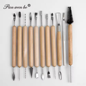 40-Mảnh Đa Chức Năng Gốm Đất Sét Điêu Khắc Công Cụ Thiết Lập Gỗ Xử Lý <span class=keywords><strong>Sculpey</strong></span> Mô Hình Công Cụ Cho Gốm Điêu Khắc Nghệ Thuật Cung Cấp - Product Image 3