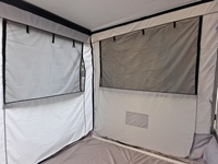 Auvent manuel imperméable Soleflex M02 pour camping en plein air, camping-car, caravane, motorhome avec fixation latérale