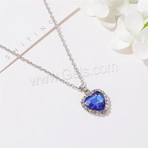 Collier pendentif cœur pour toujours en cristal, collier cœur en alliage de Zinc 1554056 - Product Image 3
