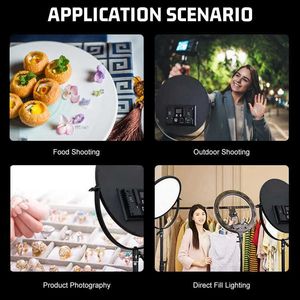 20-дюймовая Двухцветная светодиодная кольцевая подставка, 80 Вт - Product Image 6