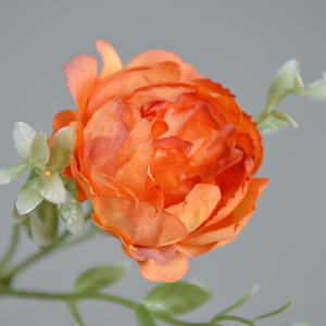 Flores artificiales de seda, peonía de cinco cabezas, hogar, jardín, <span class=keywords><strong>restaurante</strong></span>, decoración de boda, ramos de peonía de seda sintética - Product Image 4