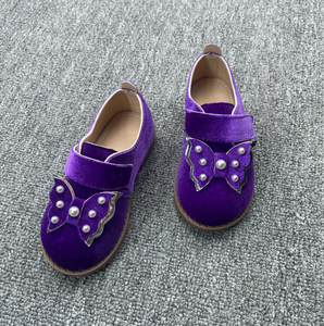 Nouvelles chaussures habillées en daim à nœud papillon pour enfants de 2 à 8 ans - Product Image 4