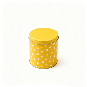 Personalized Round <b>Tin</b> Box Custom Logo Metal Candy <b>Tin</b> Container with Hinged Lid <b>Tin</b> Case for Mints Cookies <b>Candle</b> Packaging - Product Image 4