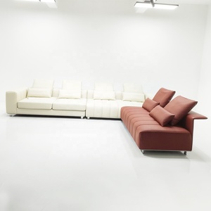 4 posti gambe in metallo legno struttura alta resilienza spugna <span class=keywords><strong>soggiorno</strong></span> divano divano - Product Image 5