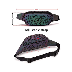 <span class=keywords><strong>Marsupio</strong></span> personalizzato da <span class=keywords><strong>donna</strong></span> ecologico impermeabile olografico riflettente Glitter <span class=keywords><strong>marsupio</strong></span> con Design alla moda - Product Image 2