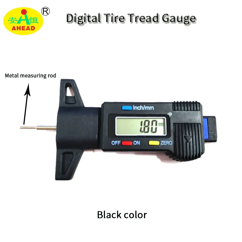 Digital Tire Tread Depth Gauge 0-25.4mm 0.01mm