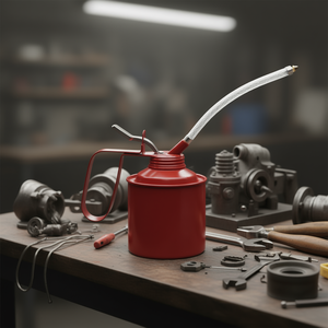 Fervi Metal Oiler With Flexible <b>Barrel</b> 500Ml For Precision Lubrication - Product Image 3