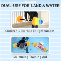 JW112 Mancuerna de Resistencia Ajustable de EVA de Alta Calidad para Deportes Acuáticos, Barra de Natación para Fitness Acuático y Aeróbicos en el Agua