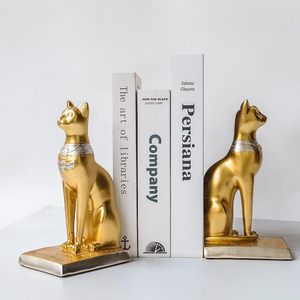 Figurine égyptienne antique chat déesse <span class=keywords><strong>Bastet</strong></span> statue décoration chandelier serre-livres - Product Image 5