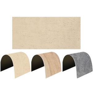 Vente en gros <span class=keywords><strong>de</strong></span> <span class=keywords><strong>pierre</strong></span> souple en travertin fritté <span class=keywords><strong>de</strong></span> haute qualité, à surface lisse et décorative, pour la décoration murale, revêtement, carrelage souple - Product Image 2