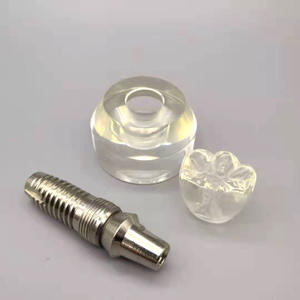 Educazione orale e dentale scienza medica rimovibile trasparente ingrandire il modello di impianto dentale - Product Image 3