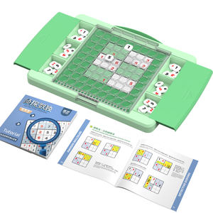 Puzzle de <span class=keywords><strong>Sudoku</strong></span> d'échecs d'entraînement de pensée logique avec des jouets éducatifs de casse-tête de livre pour des enfants adultes - Product Image 1