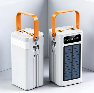 แบตสำรองแบบชาร์จเร็ว 60000mAh รุ่นใหม่: ความจุขนาดใหญ่ พกพาสะดวก หน้าจอ LED + สายชาร์จในตัวและสายคล้อง - Product Image 5