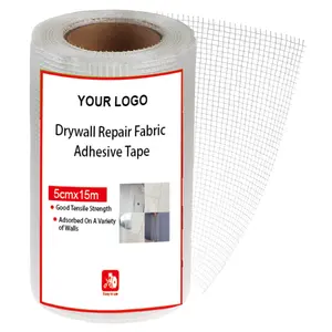 ANTI Fiberglass Drywall Repair Tape, Heavy-Duty Self-Adhesive Wall Crack And Seam Patch Fiberglass Mesh Tape Drywall