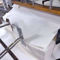 Papier couché PE blanc pour la fabrication de gobelets, de bols et de contenants alimentaires jetables