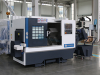 Tour automatique CNC de type suisse SCK6339S, tour à métaux CNC chinois