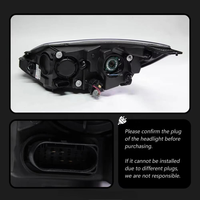 Phares LED améliorés avec feux de jour DRL, lampes avant de tuning, accessoires de voiture pour Ford Focus 2012 à 2015