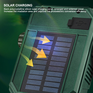Asafee ZLY018, Panel Solar Portátil Multifunción con LED COB, Carga Rápida Tipo-C, Batería Integrada, RGB, Resistente al Agua IP44, para Camping - Product Image 4