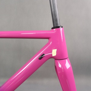 Cuadro de Bicicleta de Gravel con Diseño de Pintura Personalizada GR029, Soporte de Disco de Montaje Plano, Tamaños Disponibles 49/58cm - Product Image 2