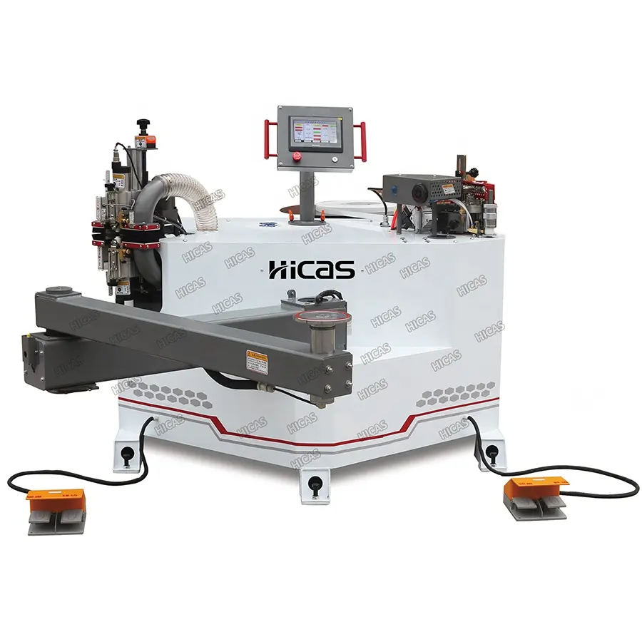 B1 prezzo competitivo HC-700 manuale bordo Curva banding macchina laser bordo macchina banding