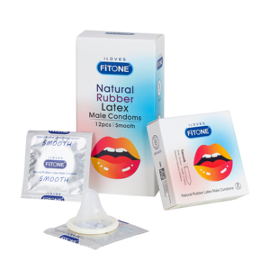 Condones Fitone Ultra Finos de Cristal, 12 Unidades por Caja, Sensibilidad Suave, Producto para Adultos - Product Image 1