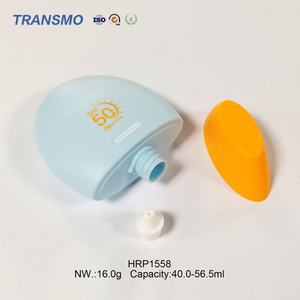 Tube de crème solaire vide personnalisé de 40,0 à 56,5 ml, emballage à presser pour lotion, crème et shampoing - Product Image 6