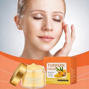 Private Label Turmeric Face <b>Cream</b> with Natural Vitamin C Moisturizing Facial <b>Cream</b> Improves Blemish and Dull <b>Skin</b> - Product Image 6