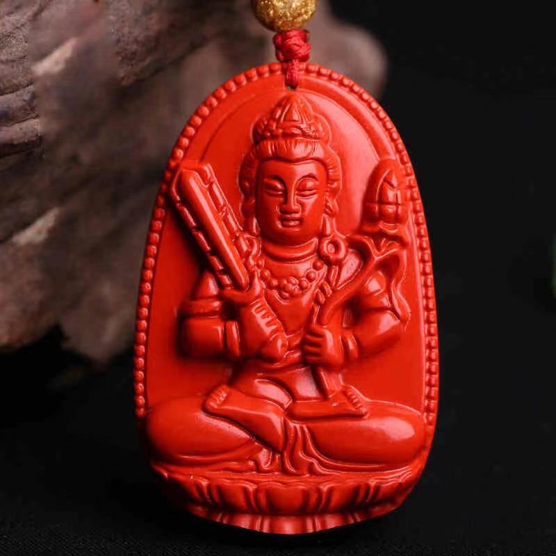 Multi cinnabar large cow, tiger patron saint-hollow hidden ZS2052613