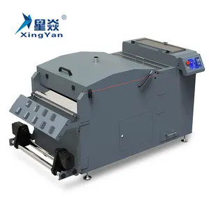 Xingyan 20 Years Manufacturer Experience Heat Press Transfer tshirt DTF Printer Powder Shaking And Curing Machine