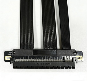 Câble Riser PCIe 5.0 pour GPU RX9070 <span class=keywords><strong>RX7900</strong></span>, Prêt pour Montage Vertical, Angle Droit 180 Degrés, Câble Riser GPU Flexible en PVC 10-60cm - Product Image 4