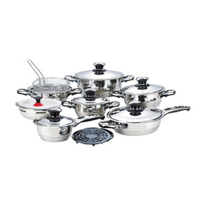 Ensemble d'ustensiles de cuisine européens en acier inoxydable 18, 10, pour la Production de bords de champignons, 6 pièces, Set d'ustensiles de cuisine Kitechn - Product Image 3