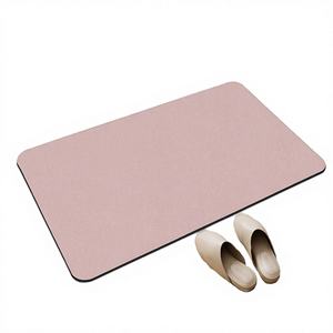 Tapis de bain modernes en polyester absorbant, respectueux des animaux domestiques, antimicrobien, résistant aux taches, antidérapant, séchage rapide, avec dos en polyester pour la maison - Product Image 4