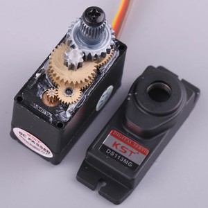 Servomoteur numérique KST DS113MG à engrenages métalliques 12g à couple élevé pour hélicoptère RC - Product Image 2