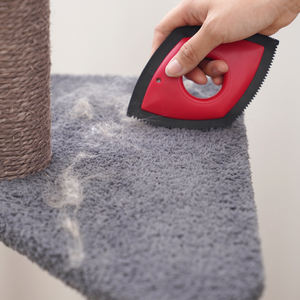 Fabricante al por mayor removedor de pelo de mascotas de triángulo de cabeza afilada para muebles - Product Image 1