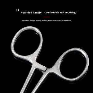 Penjepit Hemostatik Bedah Tipe Lengkung dan Lurus, Penjepit Hemostatik Baja Tahan Karat untuk Operasi - Product Image 5