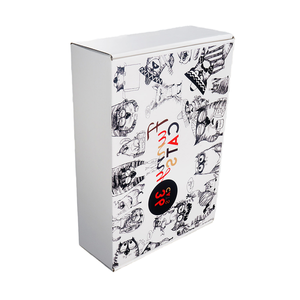 Whosale prezzo Base bianca Logo personalizzato stampato imballaggio <span class=keywords><strong>divertenti</strong></span> gatti scatola di cartone Mailer spedizione spedizione scatola di cartone - Product Image 1