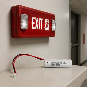 AA Ni-Cd Rechargeable Battery 800mAh 1.2V Verified Capacity for Fire Emergency <b>Light</b>, <b>Solar</b> Lamp Replacement - Product Image 3
