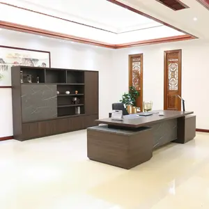 Recently Luxury Modern L Shape Director Manger Ceo Boss Office Furniture Solutions Table Set Executive Office Desk