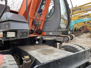 Excavatrice d'occasion HITACHI ZX130W 13 tonnes de Shanghai Yard China, pelle d'occasion ZX70 ZX120 ZX200-3G, entretien soigné - Product Image 6