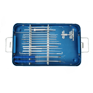 Aluminium Doos Verpakt Tornillo Pedicular Poliaxiaal Titanium Polyaxiale Pedicale Schroef Spinale Fixatie Systeem Instrumentset - Product Image 2