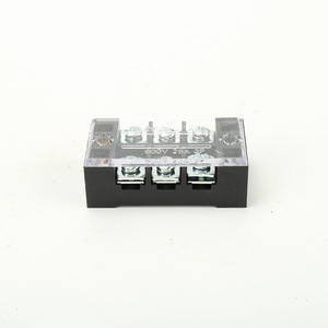 TB-25A/3P <b>Terminal</b> Block 3-Pole 25A Screw Connection Copper Contact Fixed Type - Product Image 2