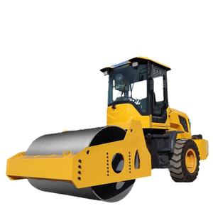 เครื่องบดอัดถนนแบบติดตั้งบนยานพาหนะ ล้อเดี่ยว 6 ล้อเหล็กด้านหน้า สายพานด้านหลัง เครื่องยนต์ขนาดใหญ่ - Product Image 5