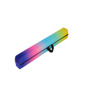 Портативное оборудование для спортзала, складной балансировочный луч, гимнастический пенный трапециевидный балансировочный луч - Product Image 4