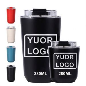 Factory Wholesale Cup Custom Logo Vacuum Insulated Coffee <b>Mug</b> 304 Stainless Steel Tumbler for Promotional Gift - Product Image 1