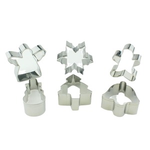 Xuyên biên giới độc quyền cung cấp thép không gỉ giáng sinh hình <span class=keywords><strong>Cookie</strong></span> Máy cắt cho bánh nướng bán buôn nhà sản xuất công cụ - Product Image 5